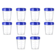 20-Pack 4 Oz Salladsdressingsbehållare Att Gå, Små Behållare med Lock Läckagesäkra Kryddbehållare Återanvändbar Dipsås