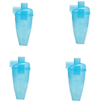 4X Colector de Polvo CiclóN  PequeñO Extractor Industrial Herramienta de CarpinteríA Aspiradora Filtro SeparacióN Hogar DIY
