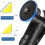 2X Pneumatic Chamfering Tool, 45 Degree Metal Deburring Trimming Chamfering Machine 2