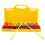 8 Notes Chromatic Xylophone Glockenspiel Resonator Bells with Yellow Case 1