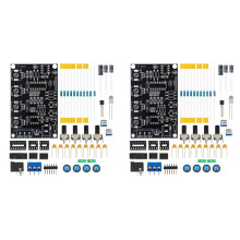 2X ICL8038 Funktionssignalgeneratormodul Sinus-Rechteck-Dreieck-Signalgeneratoren DIY-Schweißübungskit Ohne Gehäuse