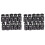 Diameter 8 mm Hole, Cord Cord Stopper Laces Snap Hook, Black, 20 Pcs 1