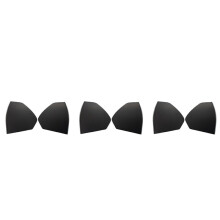 6x Coque de Garniture de Couverture En Plastique de Porte Avant de Voiture Noire W211 pour Classe E W211 2003-2009 2117270148 2117270248