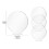 12Pcs Clear Acrylic Sheet Round Panel Thick (4mm) Plastic Acrylic Board for LED Light Base,Sign,DIY Display Projects 6