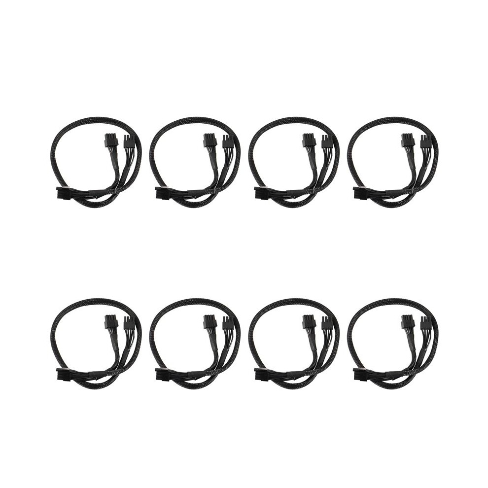 Photos - Other for Computer 8X PSU 8Pin to Dual 8PinPin PCIe Modular Power Supply Cable for EVGA Supernova G2 G3 P2 T2 GS 650 750 850 1000 1600(6+2)