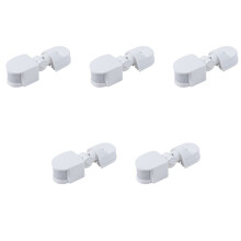 5X Capteur de Mouvement Infrarouge AC110V-240V Interrupteur de Capteur Réglable pour Capteurs de Mouvement Corporel PIR pour Plusieurs Scénarios