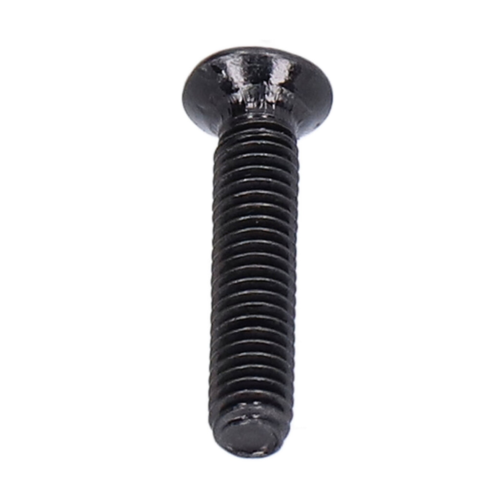 50 X M4 Countersunk Screws Flat Head Black