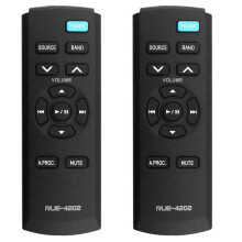2X RUE-4202 Replace Remote for Car Stereo CDE-HD137BT CDE-HD138BT CDE-HD148BT CDE-164BT CDE141 UTE93DAB CDE-190R