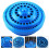 2PCS Drill Bit Storage Case Stand Round Shape Hard Plastic Container Household Tool 3