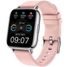 Smart Watch for Women with Heart Rate Monitor, IP67 Waterproof Fitness Tracker for Android iOS Pink