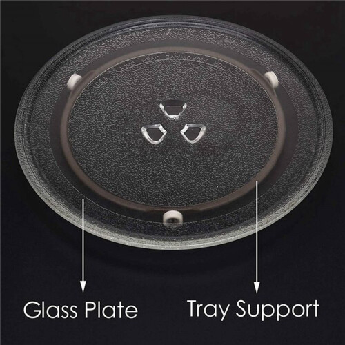 8Pack Microwave Roller Ring Microwave Oven Turntable Ring Plate Tray Support Ring for Glass Plate Tray Supporting 2