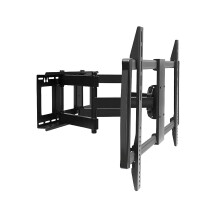 Full Motion TV Wall Mount HeavyDuty Steel, Swivel and Tilt, Max 900x600mm VESA, 176 lbs