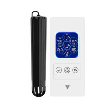 7 in 1 Online Wifi  Monitor SALT TEMP ORP Chlorine Ph Tds Ec Meter for Aquarium Tropical Fish EU PLUG