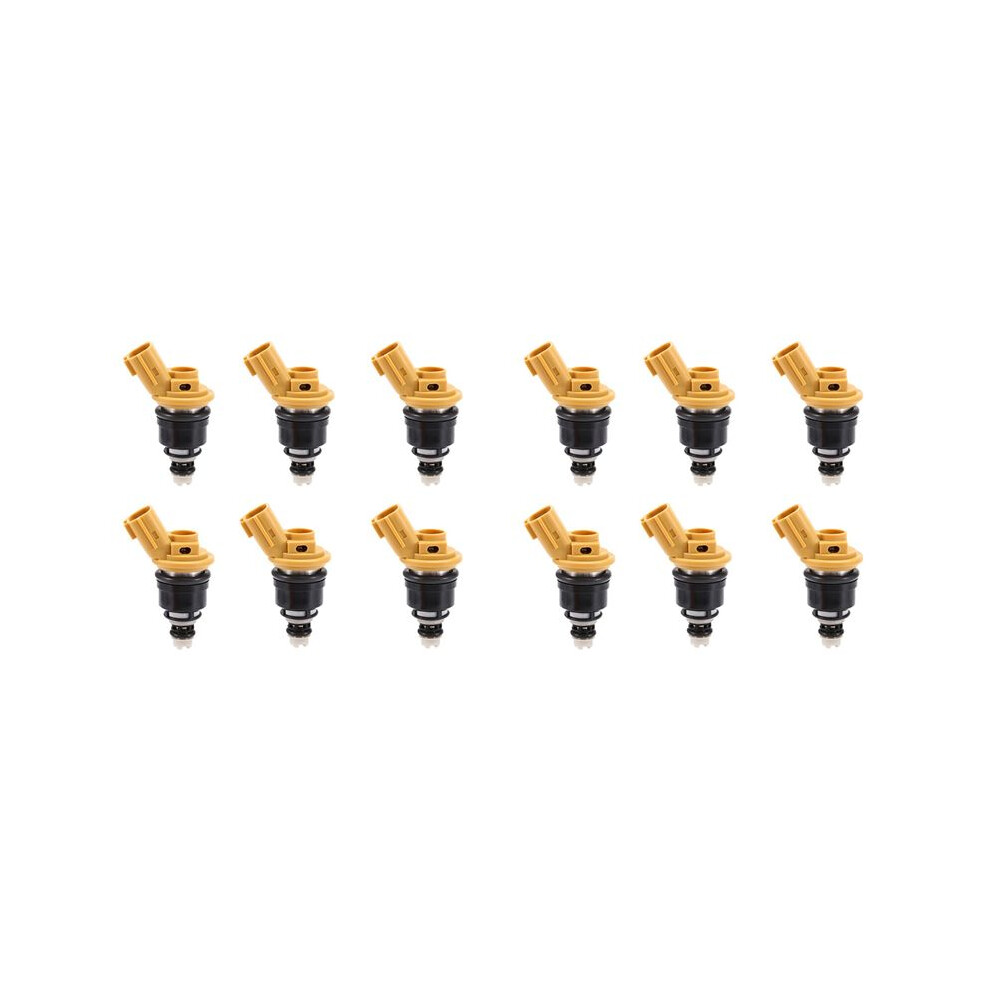 12Pcs New 550Cc 555Cc Fuel Injector Nozzle 16600-Rr543 For Silvia Sr20det S13 S14 S15 Jecs 4713941633058