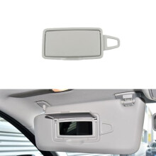 Sun Visor with Vanity Mirror Light Gray Left Replacement for Mercedes Benz A B C E S GLA GL GLC 2012‑2021