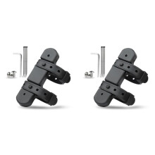 2X Bicycle Bottle Cage Bottle Converter Scooter Strap No Holes Body Mount Retaining Clip Cycling Accessories