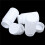 Plastic Empty Medicine Bottles Pill Tablet Container Holder 12pcs White 8