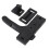 RV Screen Door Latch Right Hand Handle Replacement Kit Black Nylon Easy Installation Secure Fit 1