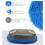 5X Disposable Mop,Washable Durable Replacement Microfiber Pads Dust Push Mop Cloth for Dry and Wet Vacuum Cleaner, 3