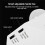 2X E27 LED Bulb Light Holder PIR Human Body Infrared Sensor Lamp Holder 220V with Regulate 5