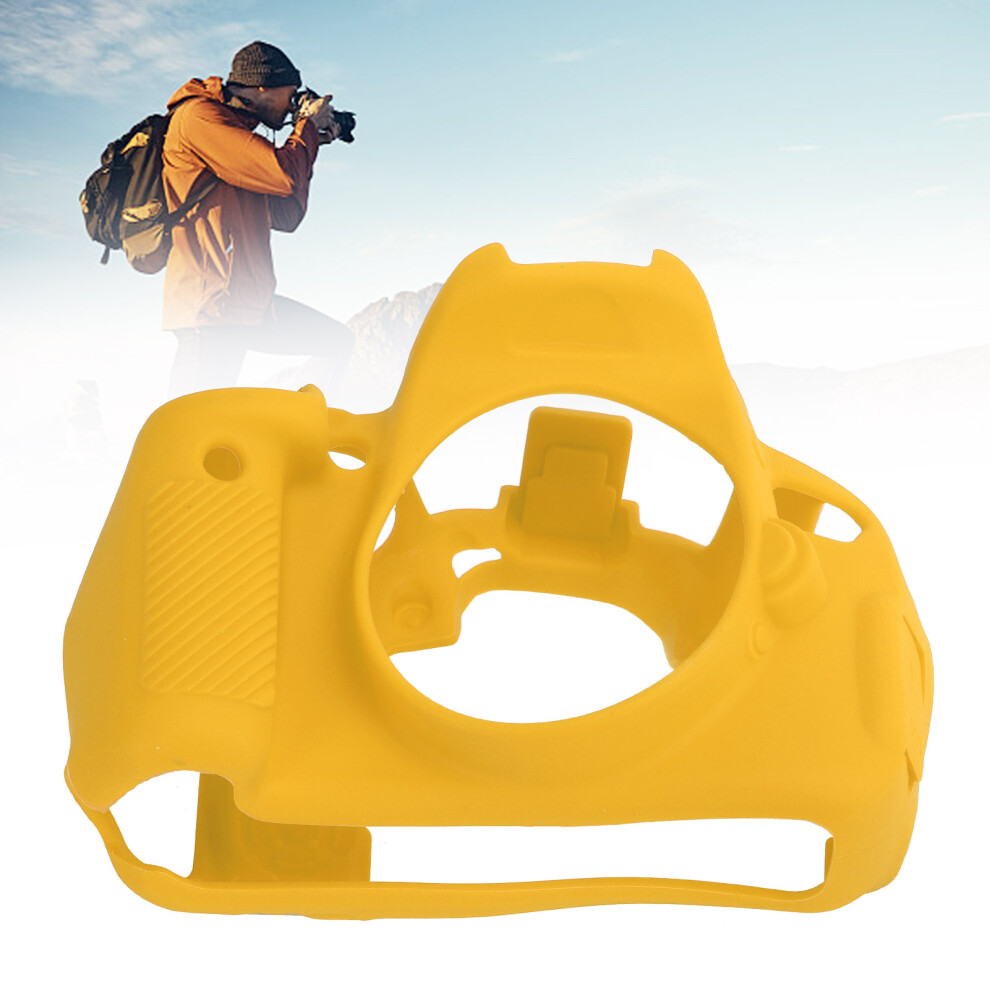 Camera Silicone Skin Housing For Eos 600D, 650D, 700D, Yellow 8441390600135