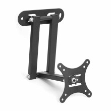 Universal TV Stand and Adjustable Wall Mount for 17 to 32 Inch Screens, SpaceSaving Design
