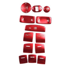 13 Stuks  Vensterglas Lift Schakelaar Knop Cover Trim Sticker voor   11Th Gen 2022