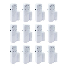 Door Window Alarm 12 Pack, 90dB Loud Window Security Alarm for Home and Kids Safety