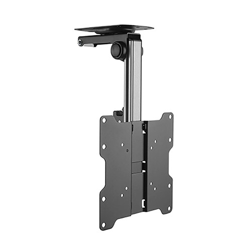 TV Ceiling Mount 1337 Inch Aluminum Fold Down Bracket for Under Cabinet Kitchen Space Saving