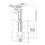 TV Ceiling Mount 1337 Inch Aluminum Fold Down Bracket for Under Cabinet Kitchen Space Saving 2