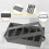 2X Flatware & Utensil Storage - Durable Silverware Storage Box with Adjustable Divider, 5 Compartment Flatware Case 2
