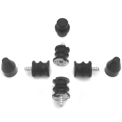 14Pcs Rubber Front Handle Isolator Buffer Shock Mount Elements Set Kit Fit for  136 137 141 142 Chainsaw Parts 1