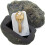 2X Hide-A-Spare-Key Fake-Rock - Looks Simulation Stone Resin Key Storage Box 2