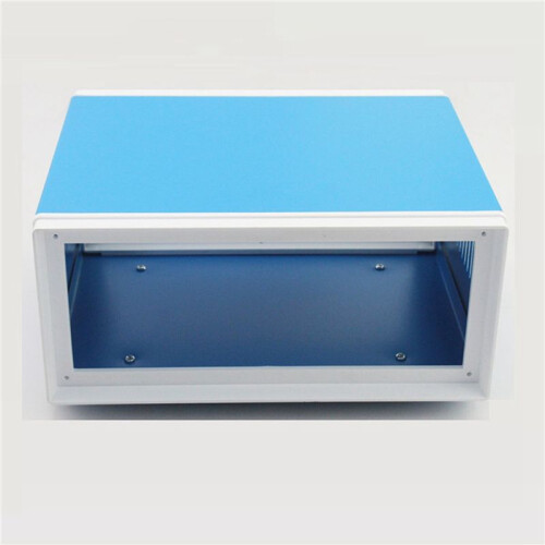2X Junction Box Metal Rectangle Electronic Project Case DIY Preventive Box Power Enclosure Corrosion Resistant