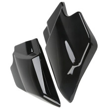 Czarne OsłOny Boczne do Touring Road Street Electra Glide FLHT FLHX 09-22
