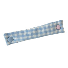 Cable Clip Organizer with Decorative Grid Pattern for Desk Cord Management, Light Blue for Office and Home