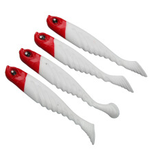 4 Soft Bait Lures 75mm 3.2g