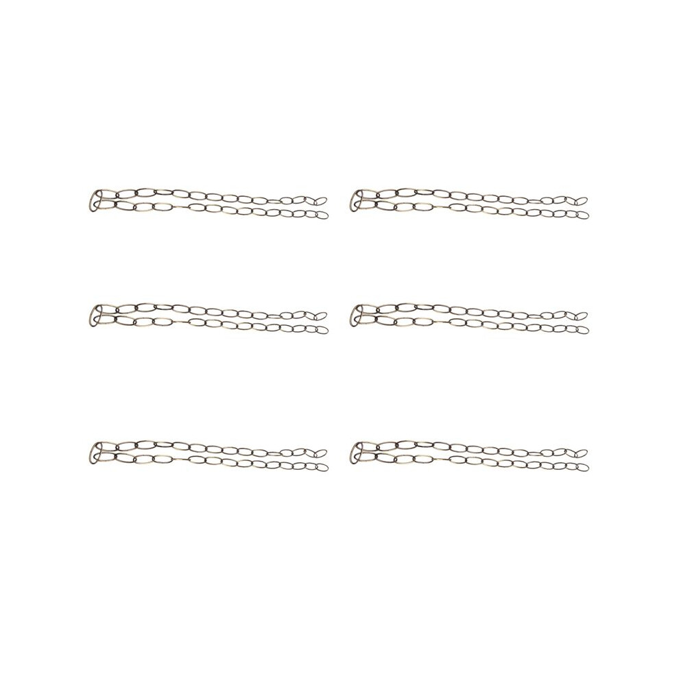 6Pcs 1M Heavy Duty Chain For Vintage Chandelier Hanging Lamp,Green Bronze 6033335514137