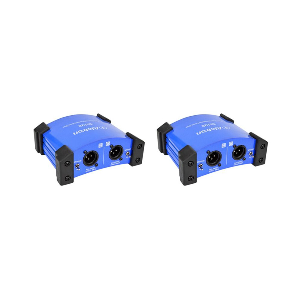 2X Alctron Di120 Two-Way Passive Di Box Impedance Converter Di Box Stage Effect Device 6031744848232