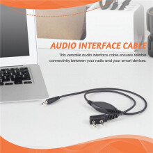 5X Cable APRS-K1 Cable de Interfaz de Audio para //Wouxun/TYT Quansheng Android(APRSDroid)-IOS (APRSpro)