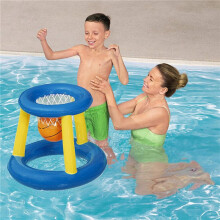 2X Wasser Basketball Hoop Pool Float Aufblasbares Spiel Schwimmbad Spielzeug Wassersport Spielzeug Pool Floating Toys für Kinder