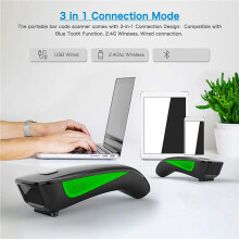2X NETUM C740 Kabellos 1D Barcode Scanner Tasche QR Barcode Leser CODE128 für Die Mobile Zahlung Von Tabakbekleidung