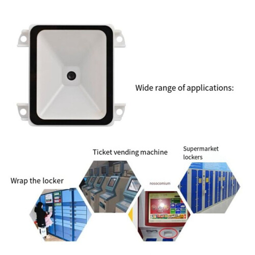 4X Embedded 2D Barcode Scanner USB QR Barcode Reader RS232 TTL Interface Kiosk Small Fixed Installation Barcode Printer 2