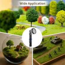 Static Grass Applicator Flocking Kit-Sand Table Model Materials Set,Applicator with Anti-Slip Handle for Landscape
