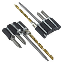 2 Pack Magnetic Bits Holsters Attach to Drill,Universal Fit 1/4 Inch Magnet Screw Driver Bits Hex Screw Holder Sleeve