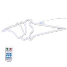 LED Neon Ice Cream Light, Waterproof USB, 52cm Blue Pink