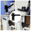 RV Screen Door Latch Right Hand Handle Replacement Kit Black Nylon Easy Installation Secure Fit 4