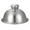 Rostfreier runder Grilldeckel mit Griff,-24CM 1