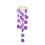 Shell Wind Chimes for Outside Tropicals Capiz-Purpleshell wind 1