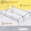 8 Pieces Clear Cracker Tray for Serving Rectangular Cracker Holder Acrylic Serving Tray Food Display Stands for Party 7